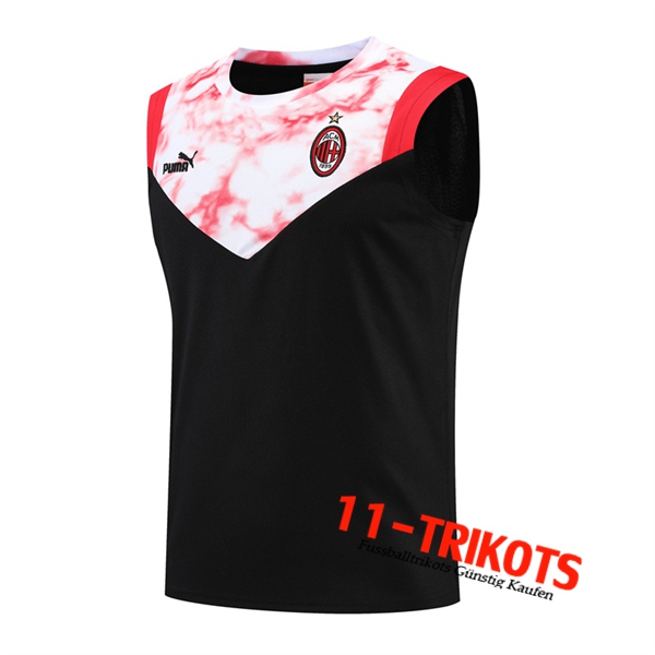 AC Milan Trainings-Tanktop Schwarz 2022/2023