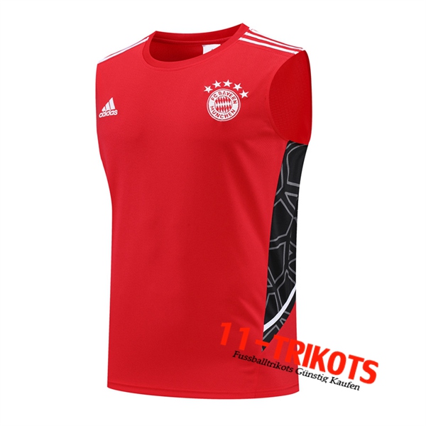 Bayern München Trainings-Tanktop Rot 2022/2023