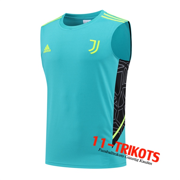 Juventus Trainings-Tanktop Blau 2022/2023