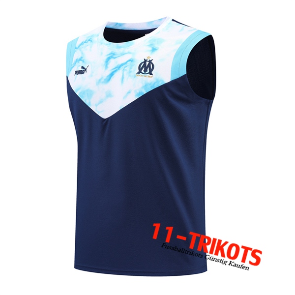 Marseille OM Trainings-Tanktop Navy blau 2022/2023