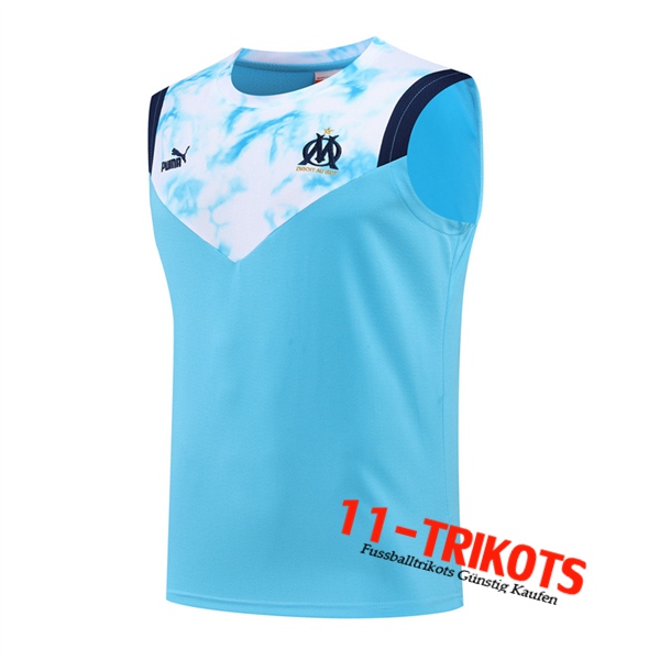 Marseille OM Trainings-Tanktop Blau 2022/2023