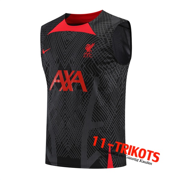 FC Liverpool Trainings-Tanktop Schwarz 2022/2023