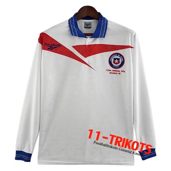 Chile Retro Auswärtstrikot Langarm 1998