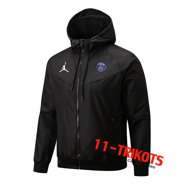 Jordan PSG Windjacke Schwarz 2022/2023