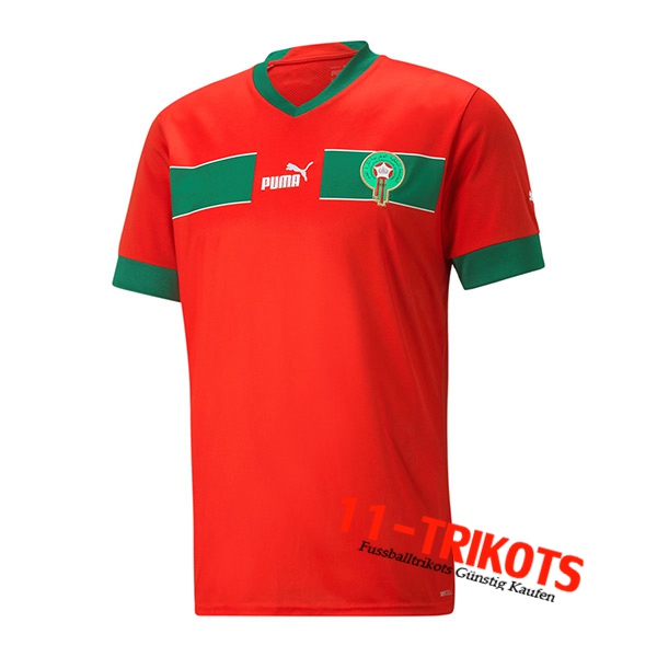 Neu Marokko Heimtrikot 2022/2023