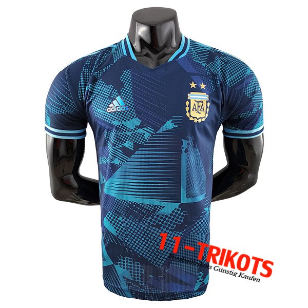 Argentinien Fussball Trikots Commemorative Edition Blau 2022/2023