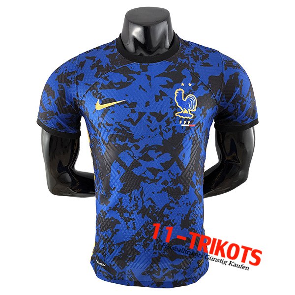 Frankreich Fussball Trikots Special Edition Blau 2022/2023
