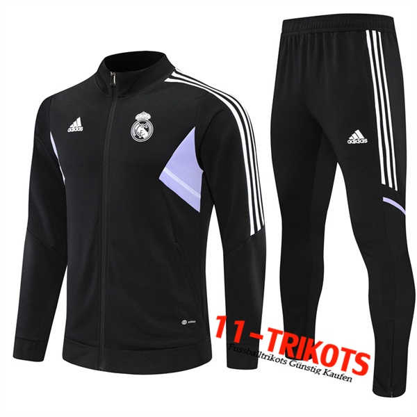 Real Madrid Trainingsanzug - jacke Schwarz 2022/2023