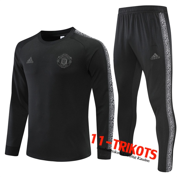 Manchester United Trainingsanzug Schwarz 2022/2023