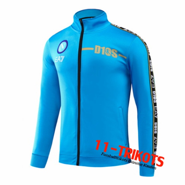 SSC Neapel Trainingsjacke Blau 2022/2023