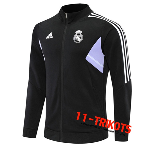 Real Madrid Trainingsjacke Schwarz 2022/2023