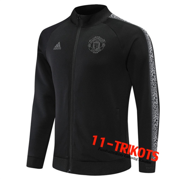 Manchester United Trainingsjacke Schwarz 2022/2023