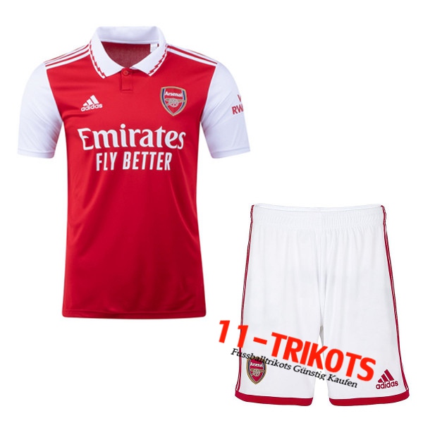 Arsenal Heimtrikot + Shorts 2022/2023