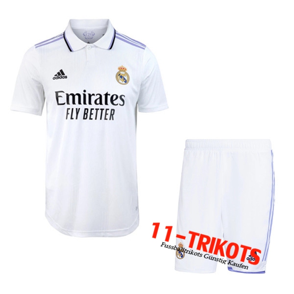 Real Madrid Heimtrikot + Shorts 2022/2023