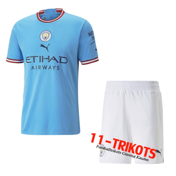 Manchester City Heimtrikot + Shorts 2022/2023