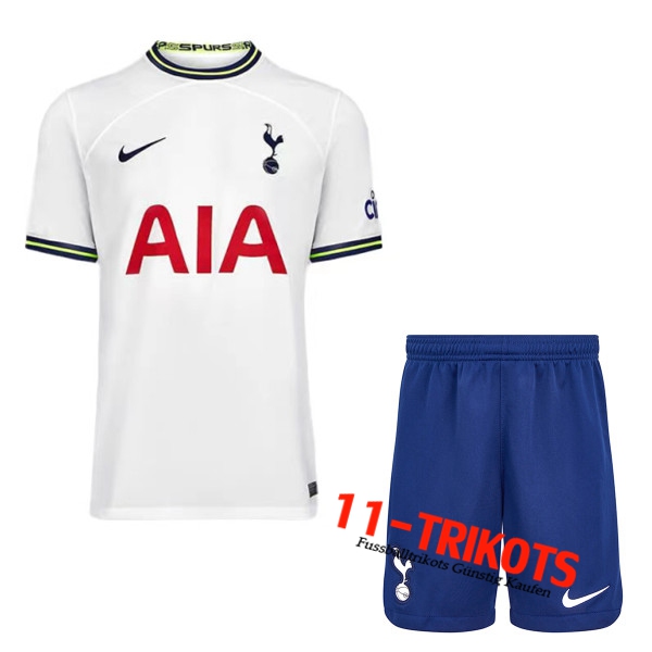 Tottenham Hotspurs Heimtrikot + Shorts 2022/2023