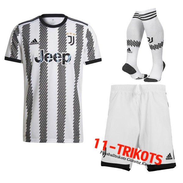 Juventus Heimtrikot (Shorts + Socken) 2022/2023