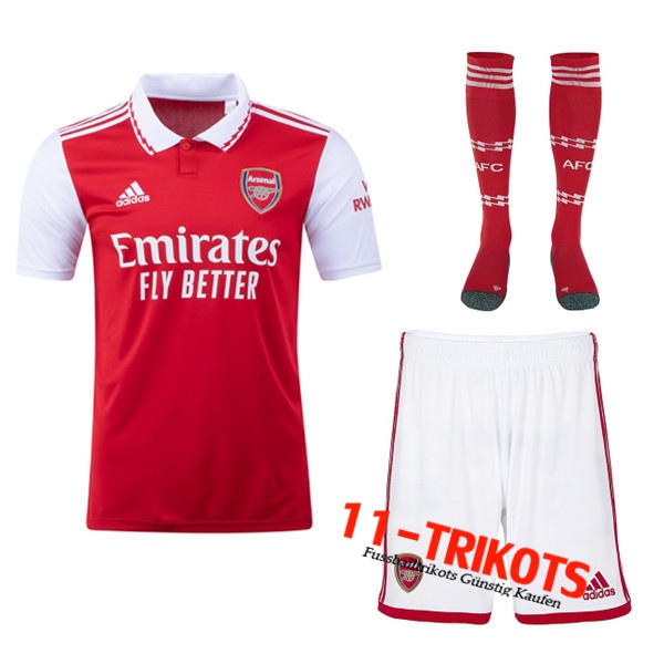 Arsenal Heimtrikot (Shorts + Socken) 2022/2023