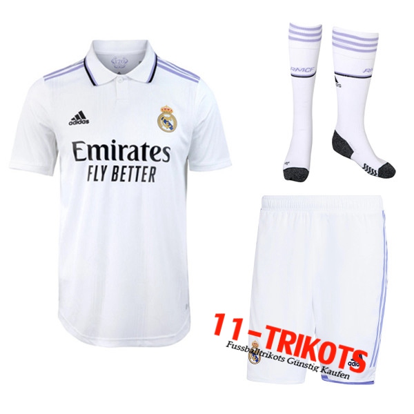 Real Madrid Heimtrikot (Shorts + Socken) 2022/2023
