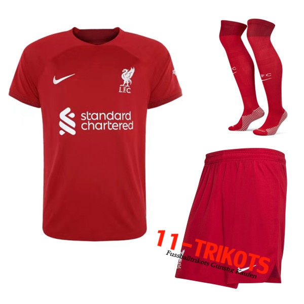 FC Liverpool Heimtrikot (Shorts + Socken) 2022/2023