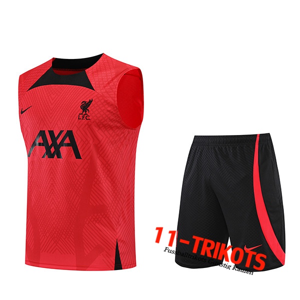 FC Liverpool Trainings-Tanktop + Shorts Rot 2022/2023