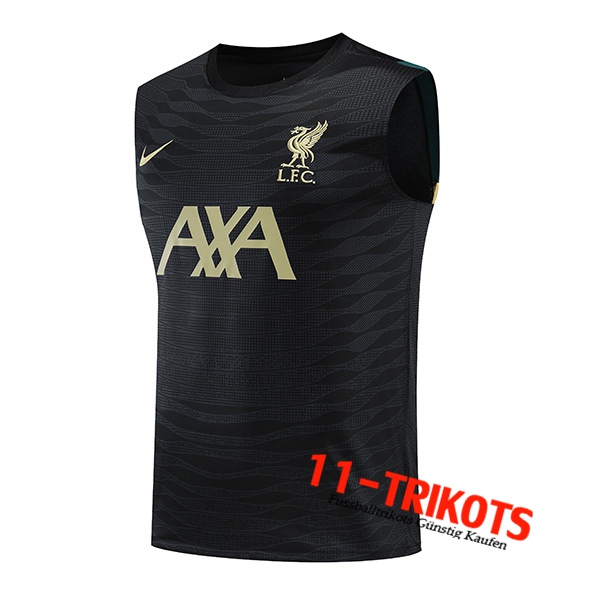 FC Liverpool Trainings-Tanktop Schwarz 2022/2023