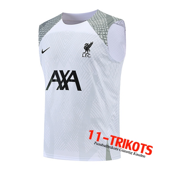 FC Liverpool Trainings-Tanktop Weiß 2022/2023