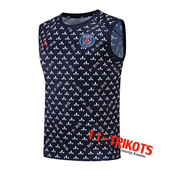 PSG Trainings-Tanktop Navy blau/Schwarz 2022/2023