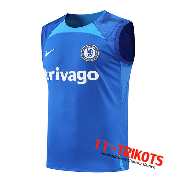 FC Chelsea Trainings-Tanktop Blau 2022/2023