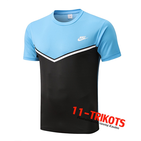 Nike Trainingstrikot Schwarz/Blau 2022/2023