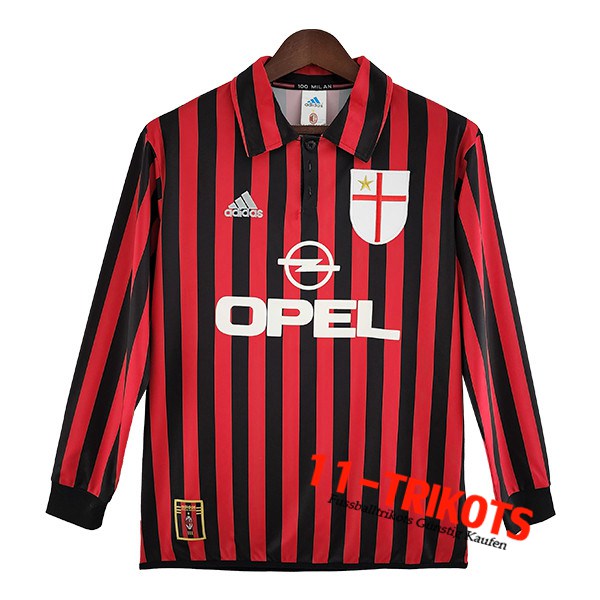 AC Milan Retro Heimtrikot Langarm 1999/2000
