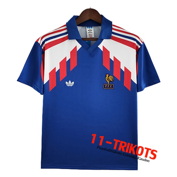 Frankreich Retro Heimtrikot 1988/1990