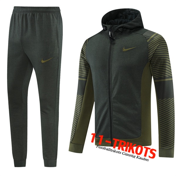 Nike Trainingsanzug Mit Kapuze Grün Dunkel 2022/2023