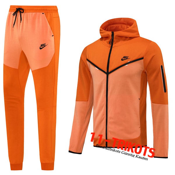 Nike Trainingsanzug Mit Kapuze Orange 2022/2023