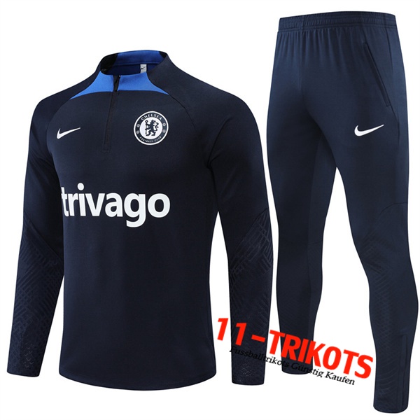 FC Chelsea Trainingsanzug Schwarz 2022/2023