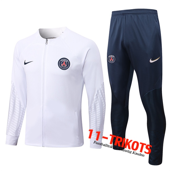 PSG Trainingsanzug - jacke Weiß 2022/2023