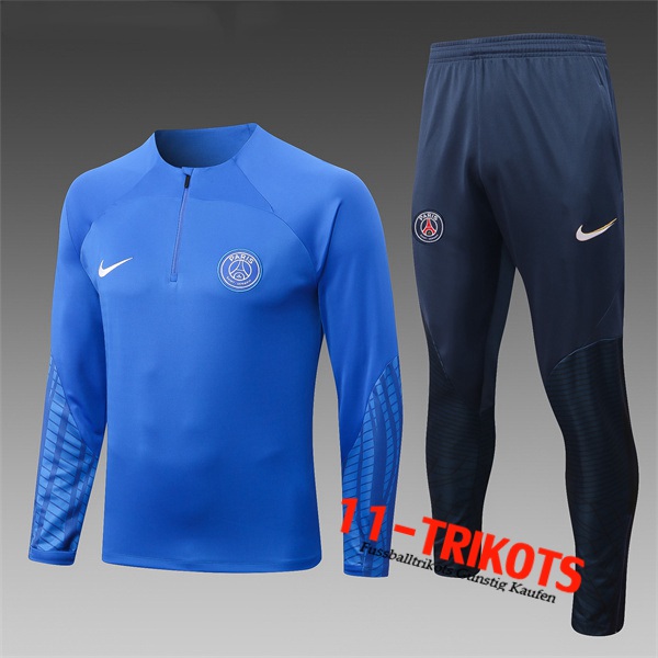 PSG Trainingsanzug Kinder Blau 2022/2023