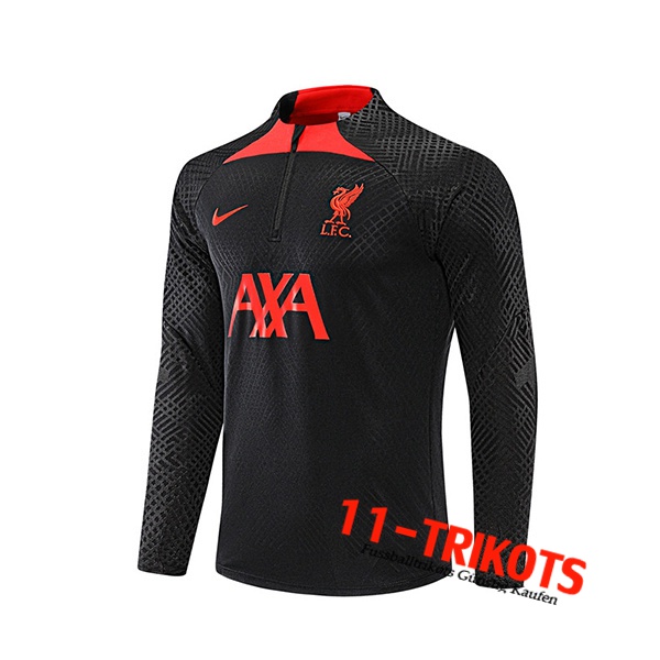 FC Liverpool Training Sweatshirt Schwarz/Rot 2022/2023