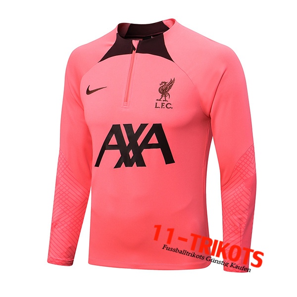 FC Liverpool Training Sweatshirt Rosa 2022/2023