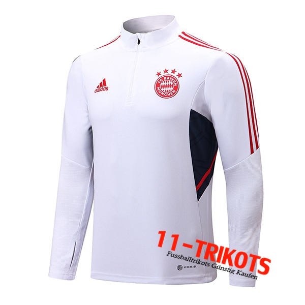 Bayern München Training Sweatshirt Weiß 2022/2023