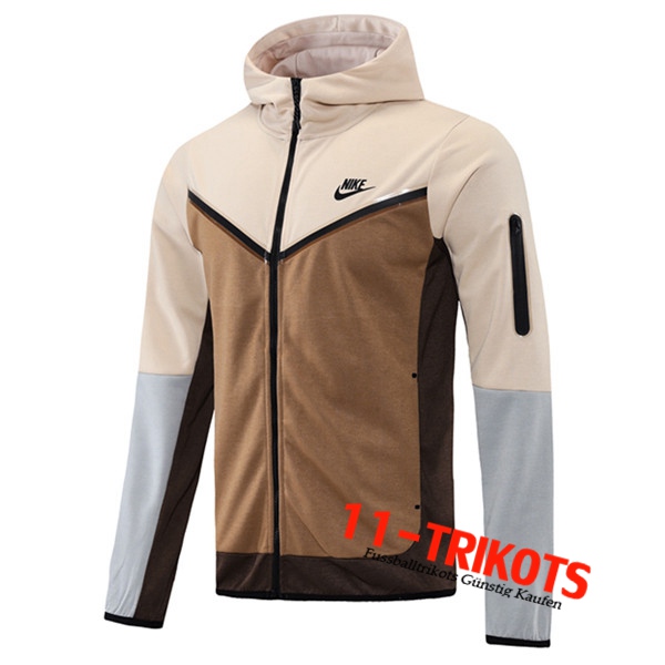 Nike Trainingsjacke Mit Kapuze Braun 2022/2023