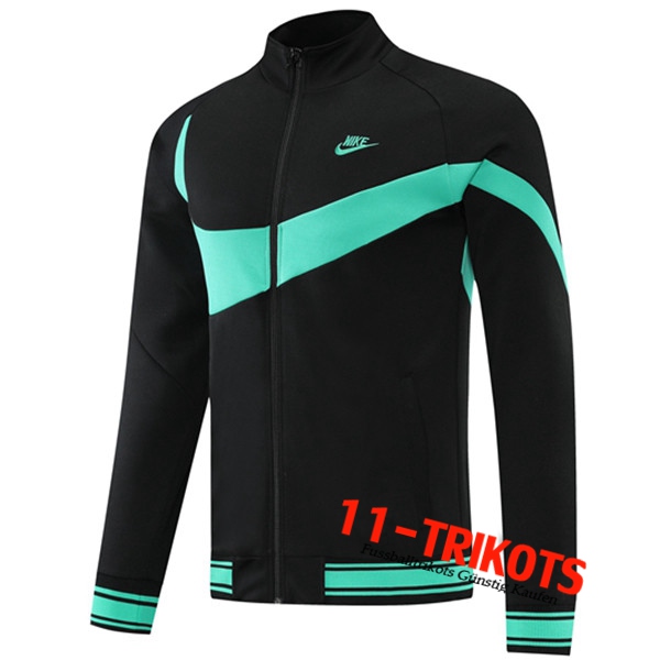 Nike Trainingsjacke Grün/Schwarz 2022/2023