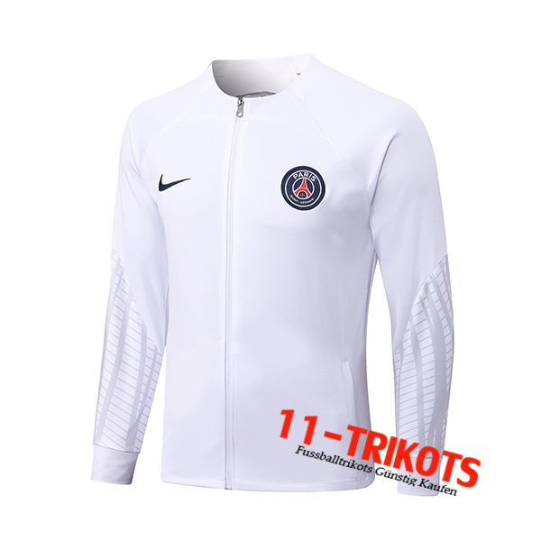 PSG Trainingsjacke Weiß 2022/2023