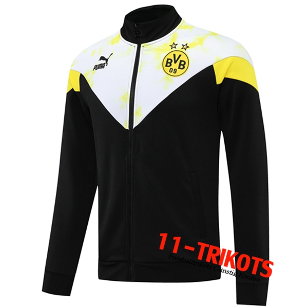 Dortmund BVB Trainingsjacke Schwarz/Weiß 2022/2023