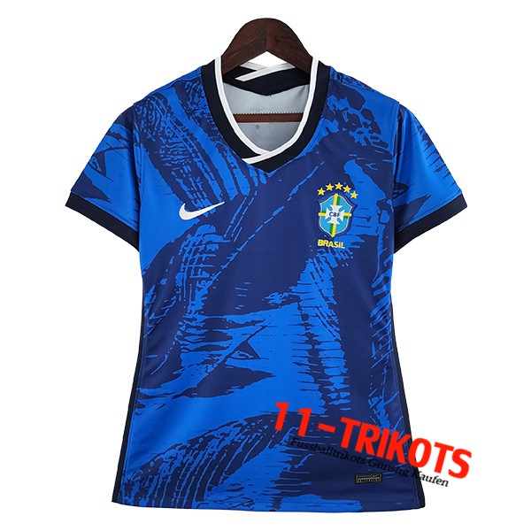 Brasilien Fussball Trikots Damen Classic Blau 2022/2023