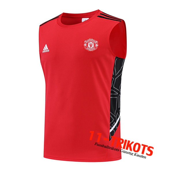 Manchester United Trainings-Tanktop Rot 2022/2023