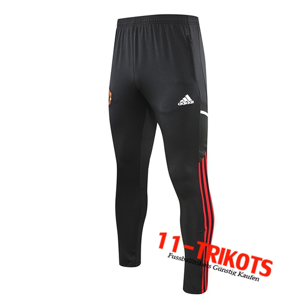 Manchester United Trainingshose Schwarz 2022/2023 -03