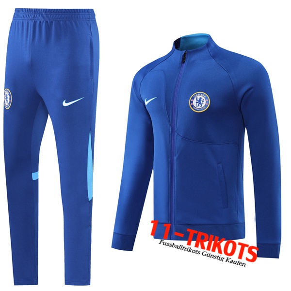 FC Chelsea Trainingsanzug (Jacke) Blau 2022/2023