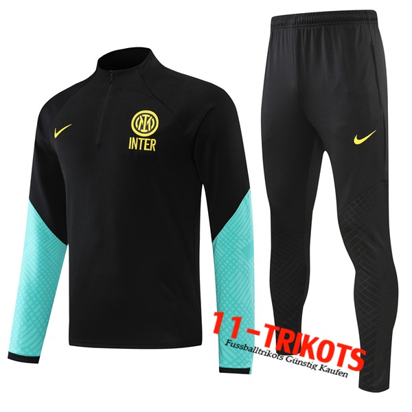 Inter Milan Trainingsanzug Schwarz/Grün 2022/2023