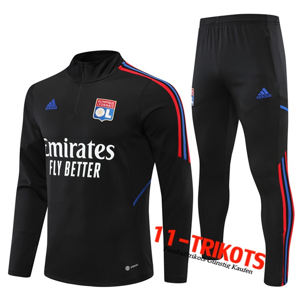 Lyon Trainingsanzug Schwarz 2022/2023